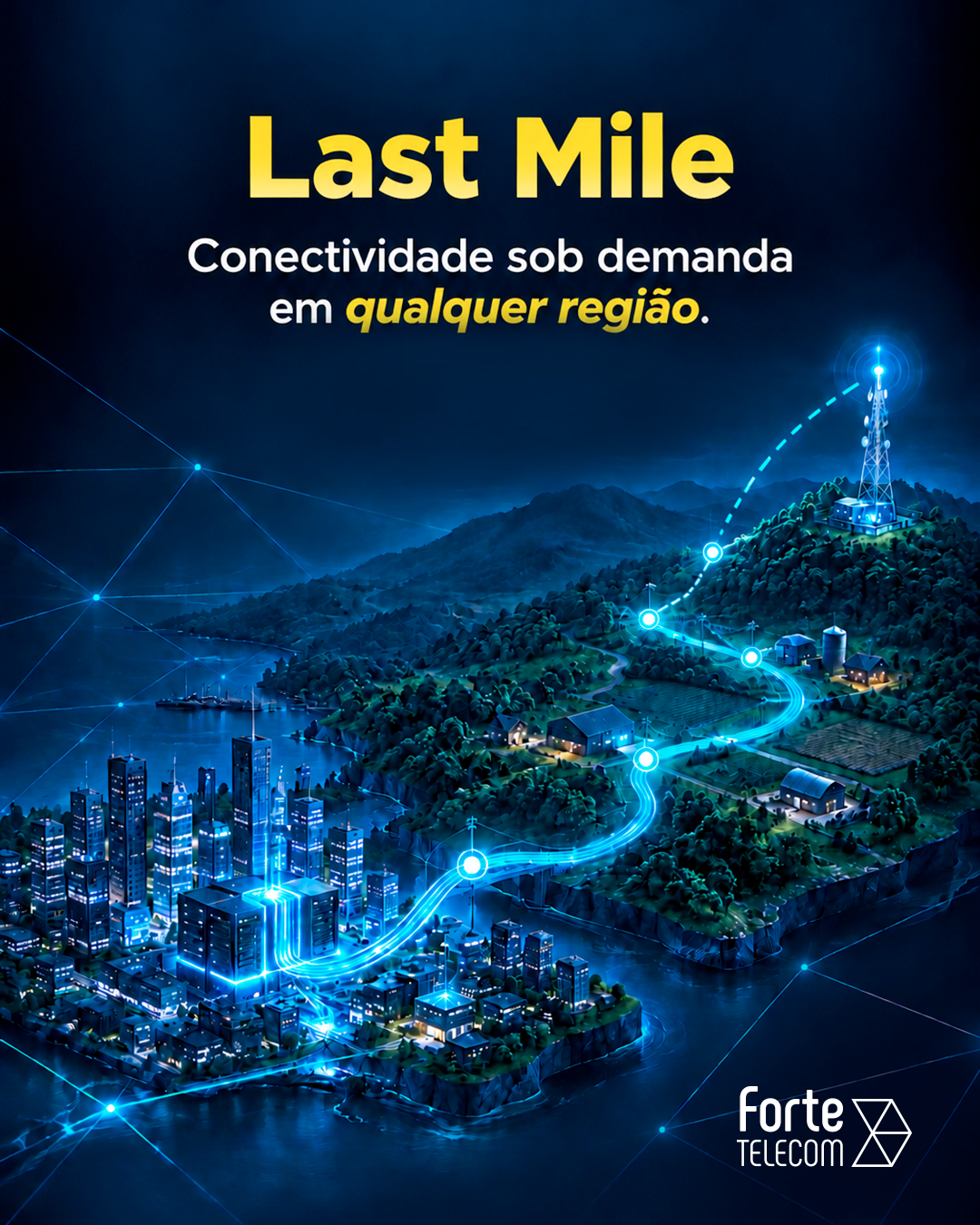Last Mile - Conectividade até o destino final